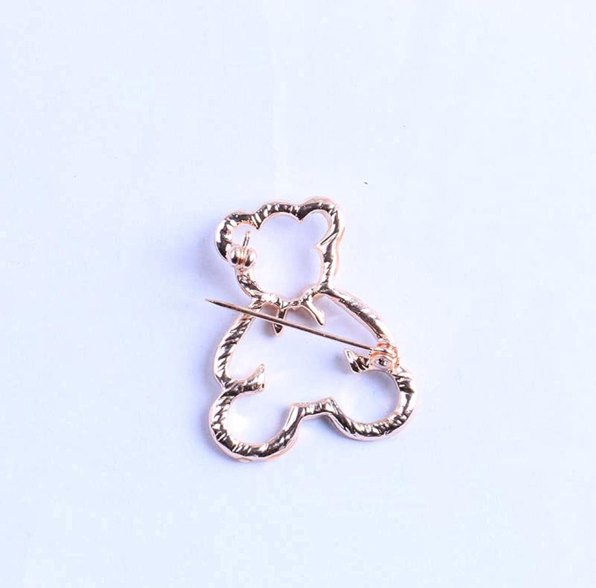 Brooches Classical Cute Teddy Bear Rhinestones