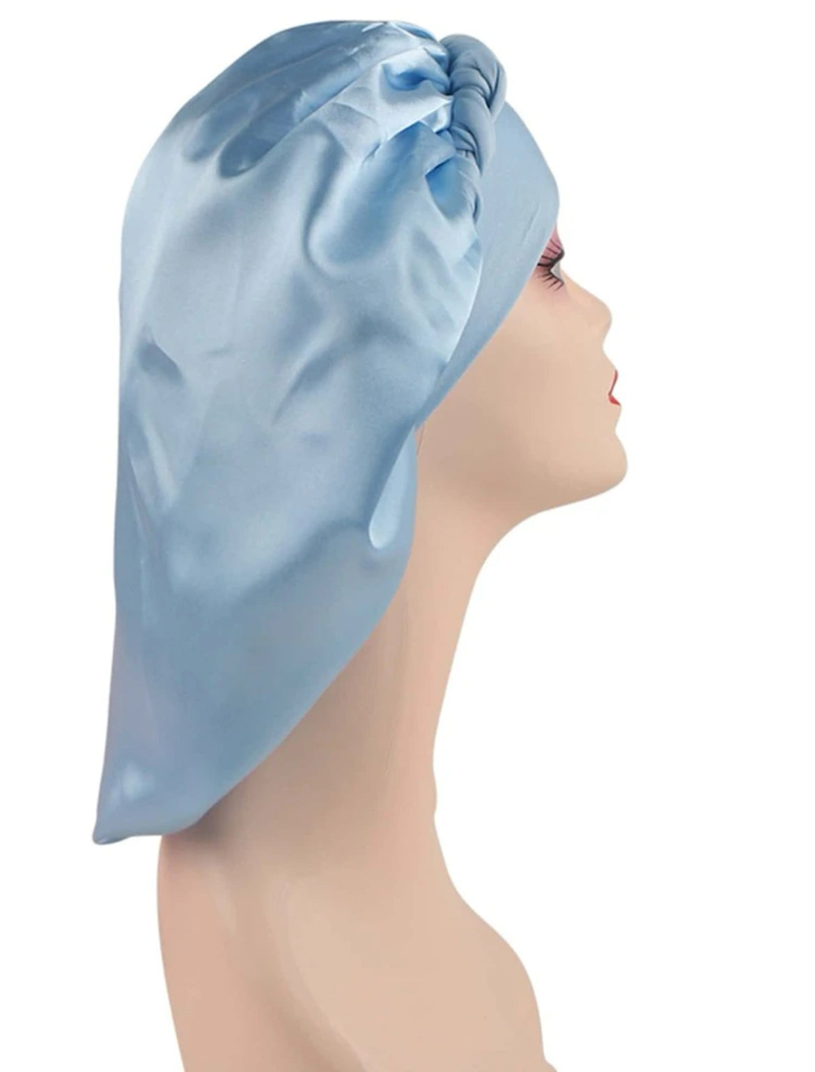 Satin Wig Elastic Bonnet
