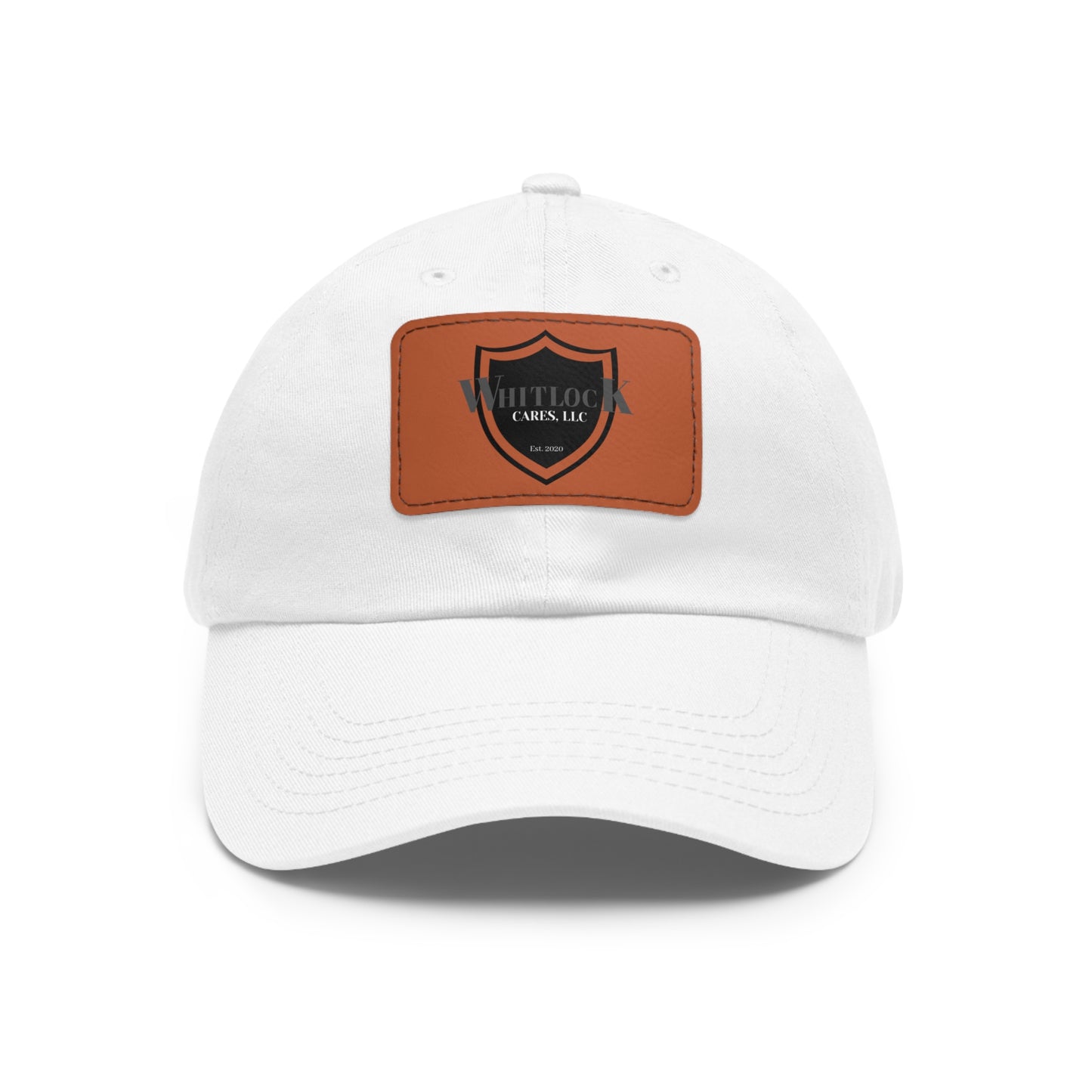 Whitlock Dad Hat with Leather Patch (Rectangle)
