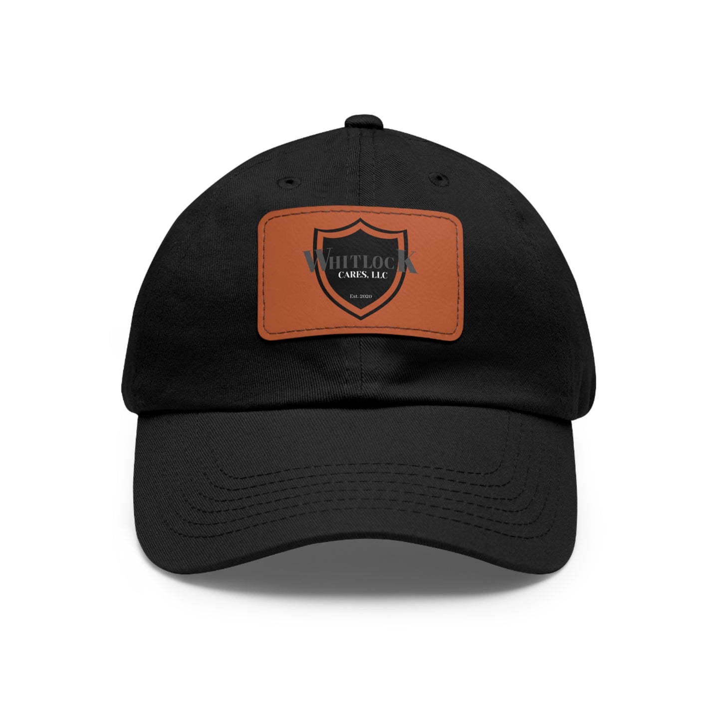 Whitlock Dad Hat with Leather Patch (Rectangle)