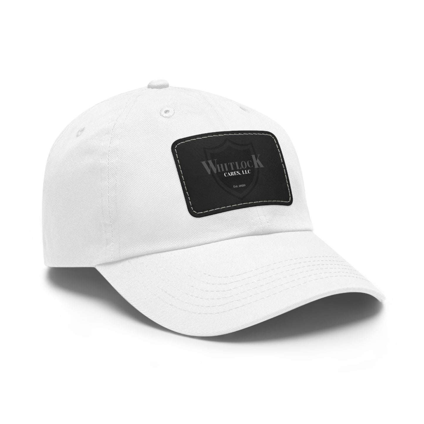 Whitlock Dad Hat with Leather Patch (Rectangle)