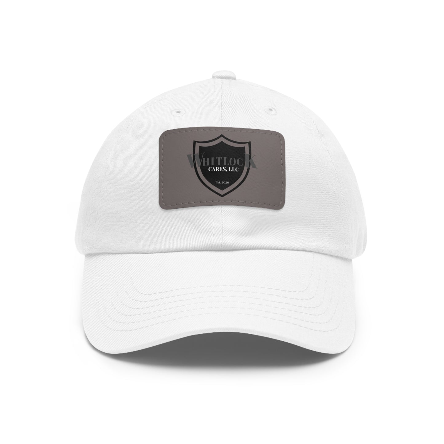 Whitlock Dad Hat with Leather Patch (Rectangle)