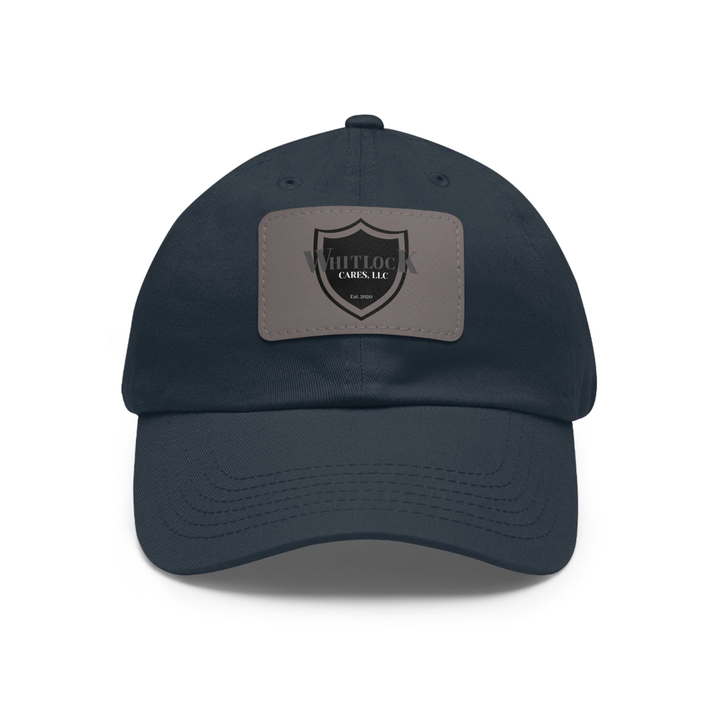 Whitlock Dad Hat with Leather Patch (Rectangle)