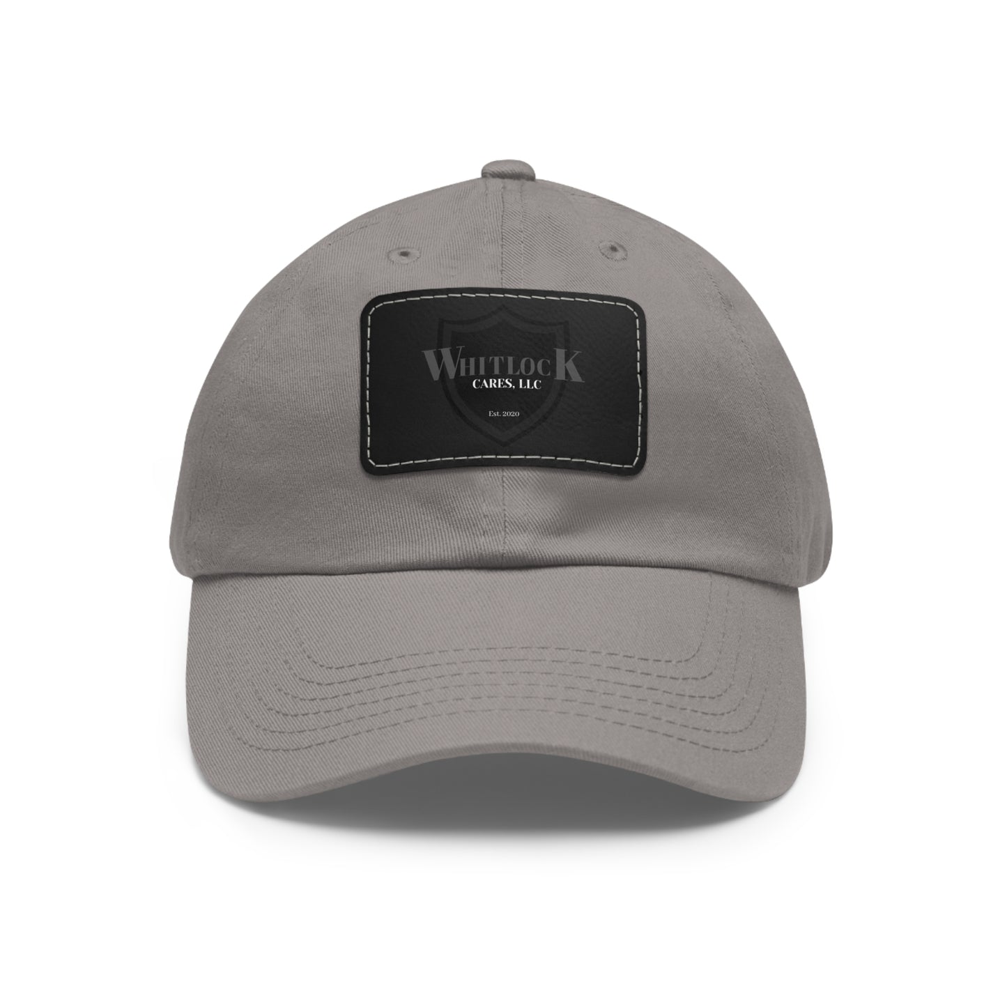 Whitlock Dad Hat with Leather Patch (Rectangle)