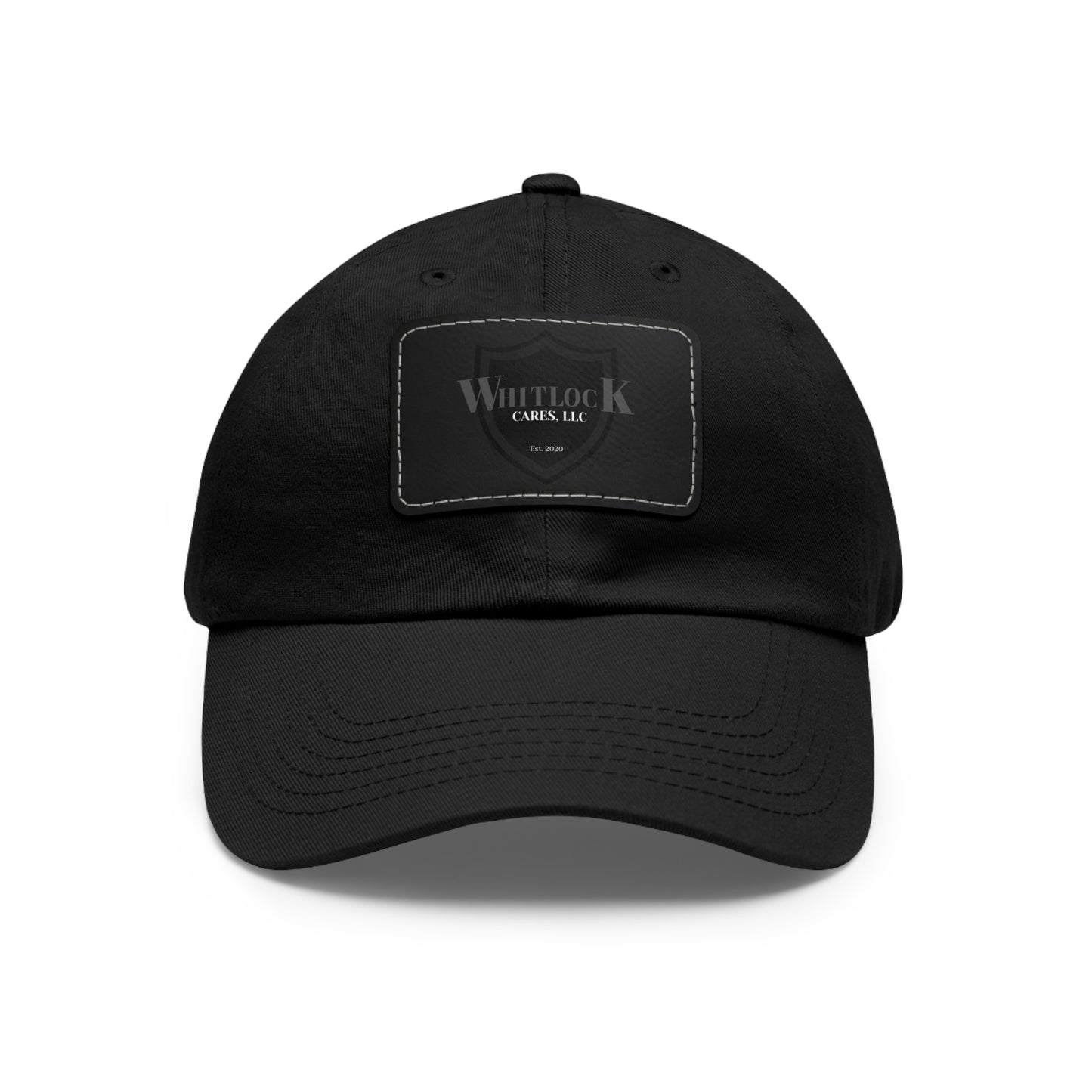 Whitlock Dad Hat with Leather Patch (Rectangle)