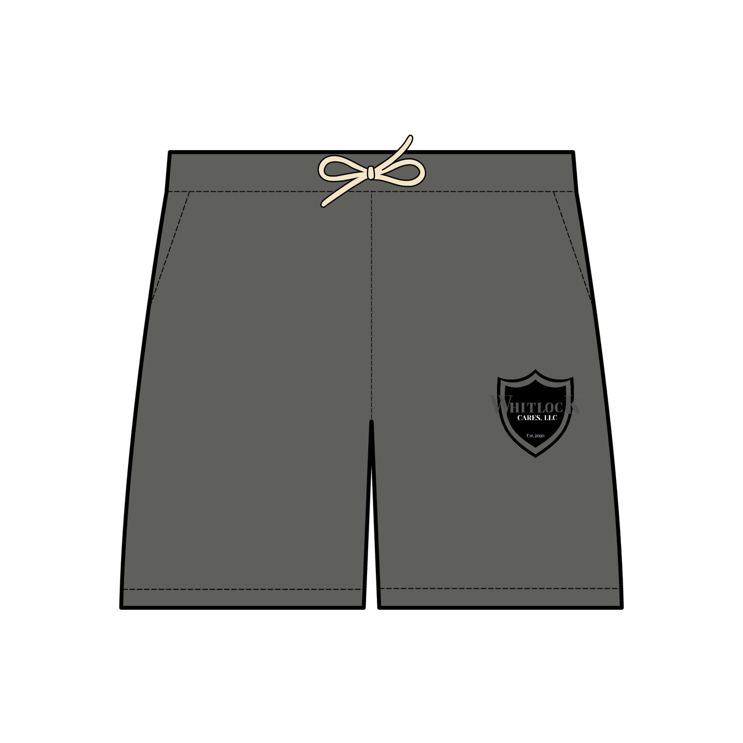 Whitlock Unisex Garment-Dyed Lightweight Fleece Sweat Shorts