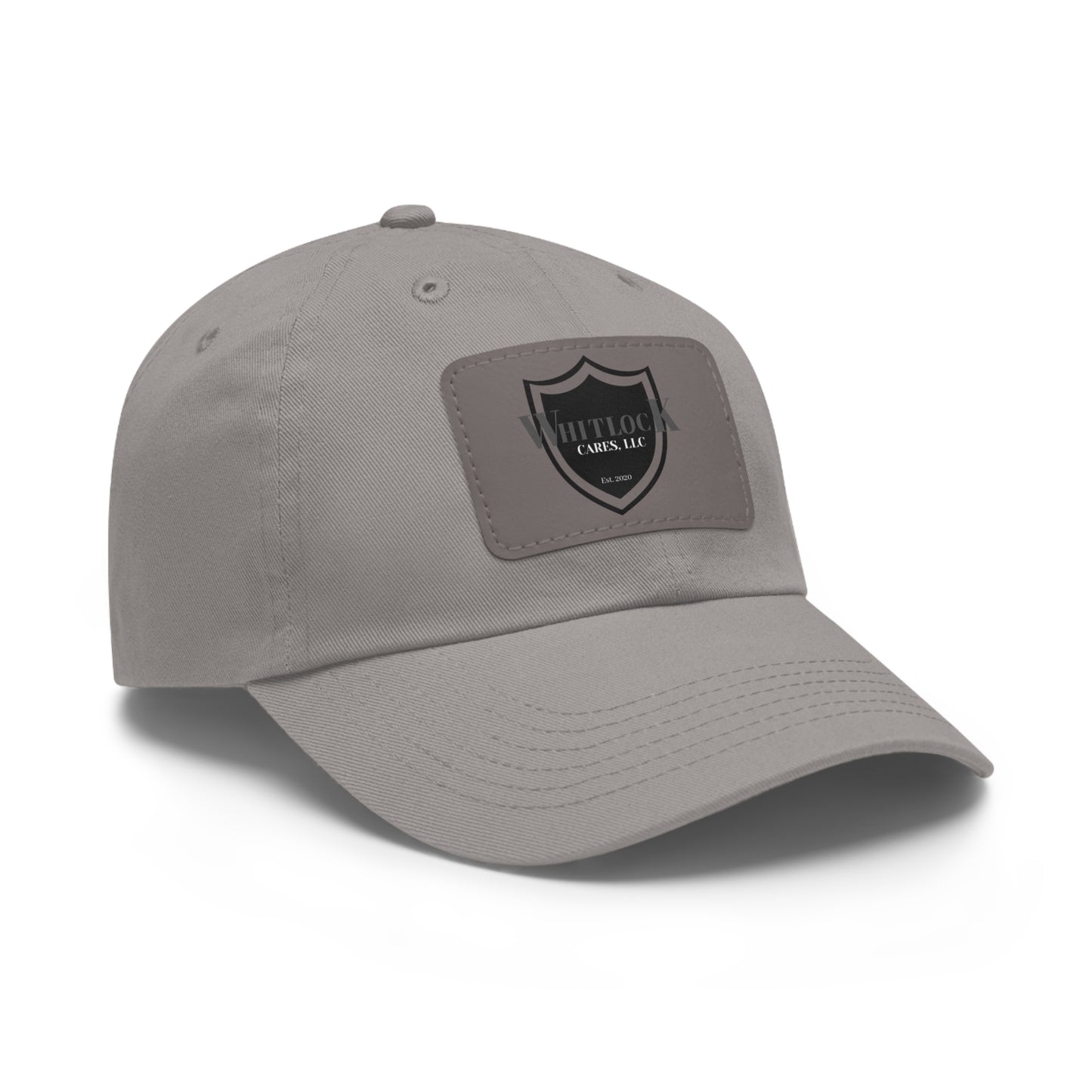 Whitlock Dad Hat with Leather Patch (Rectangle)