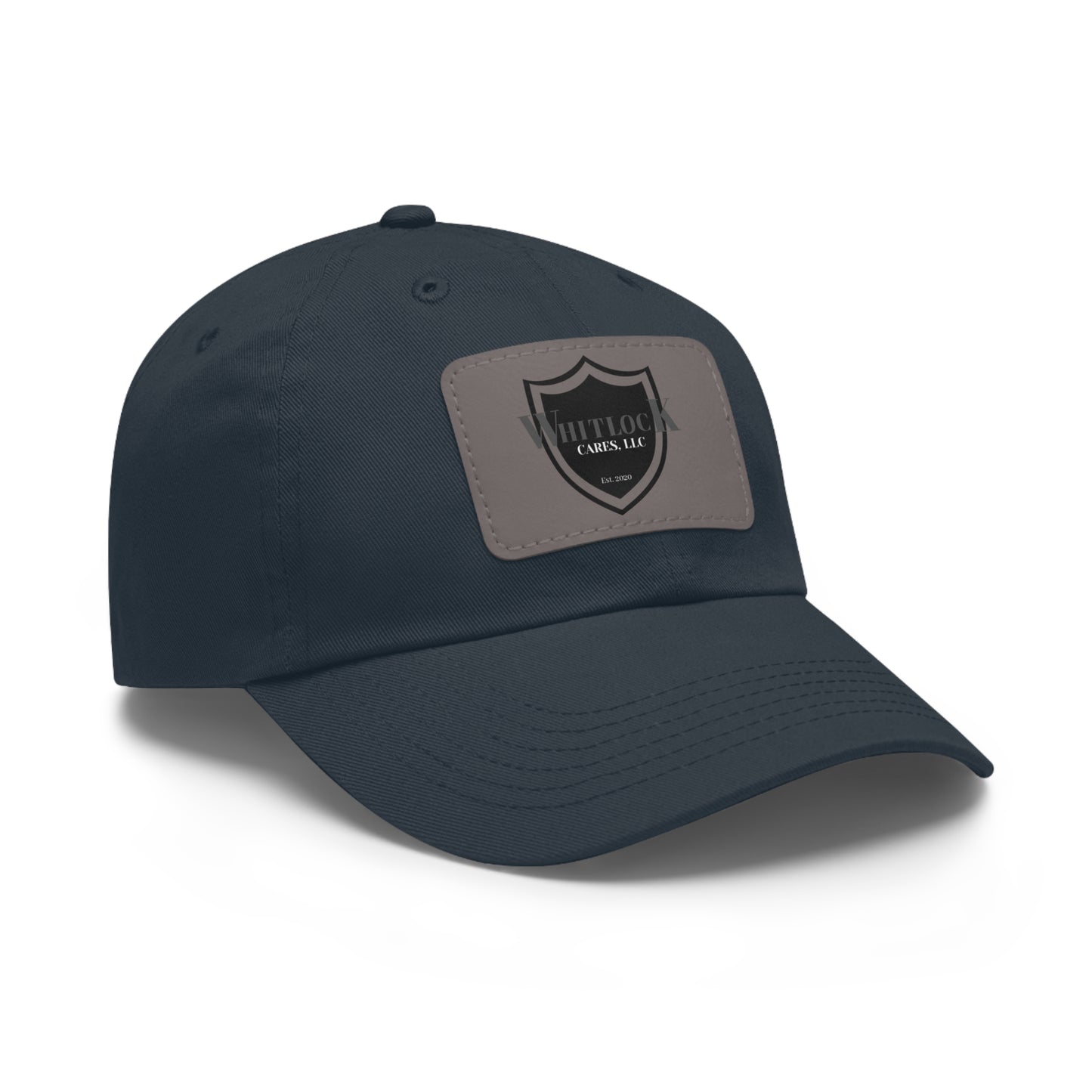 Whitlock Dad Hat with Leather Patch (Rectangle)