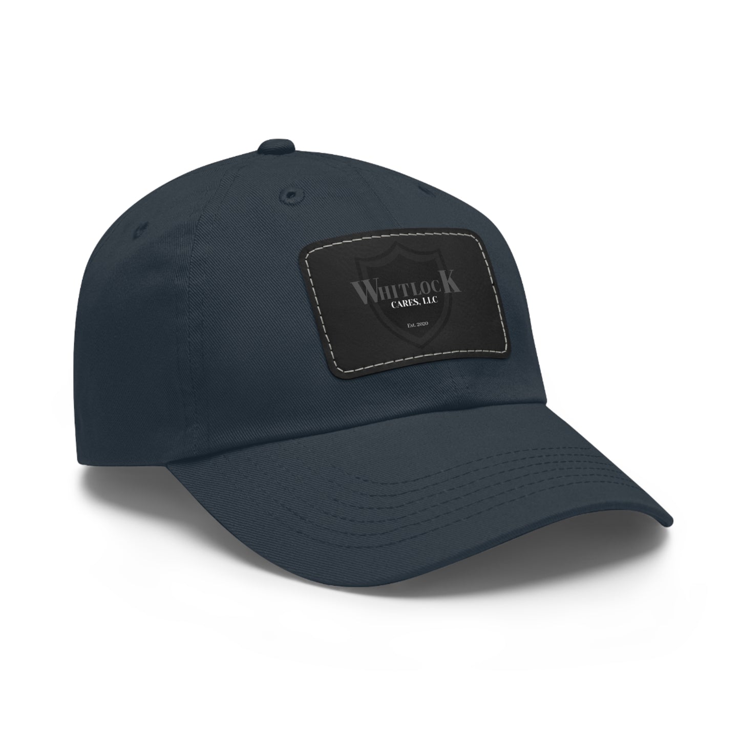 Whitlock Dad Hat with Leather Patch (Rectangle)