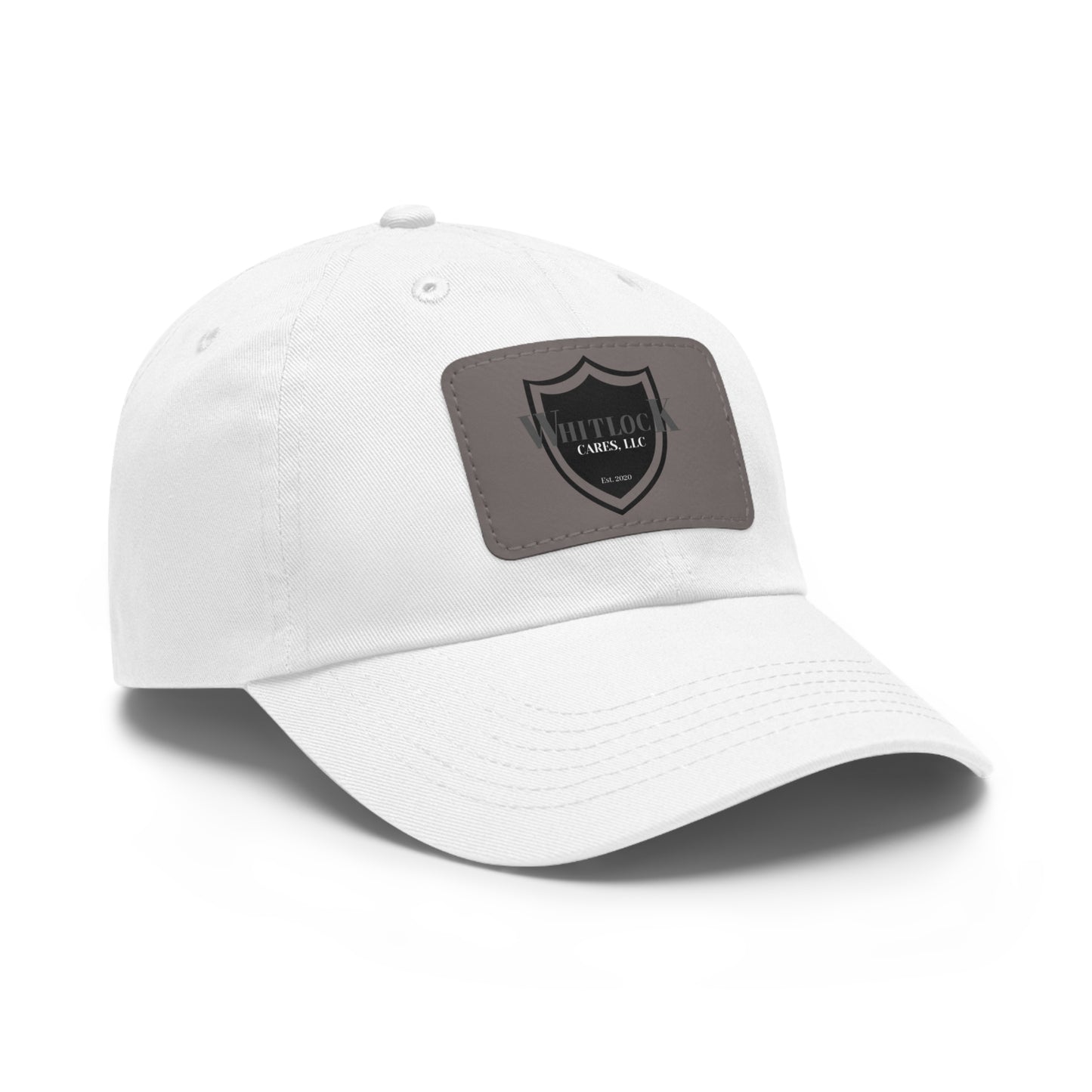 Whitlock Dad Hat with Leather Patch (Rectangle)