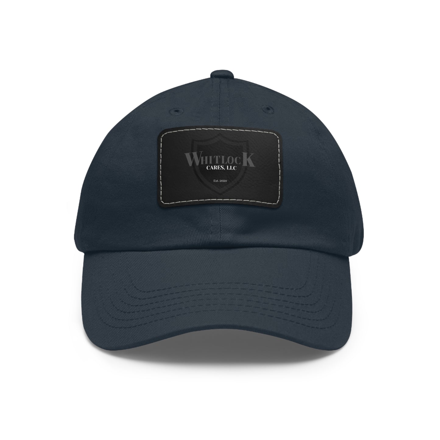 Whitlock Dad Hat with Leather Patch (Rectangle)