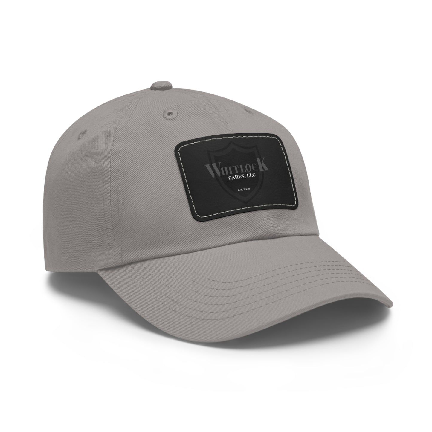 Whitlock Dad Hat with Leather Patch (Rectangle)