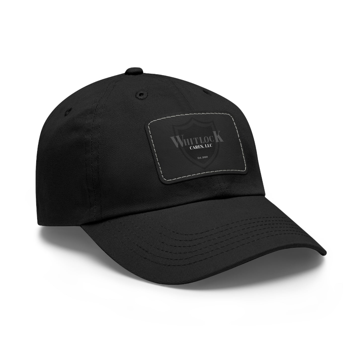 Whitlock Dad Hat with Leather Patch (Rectangle)
