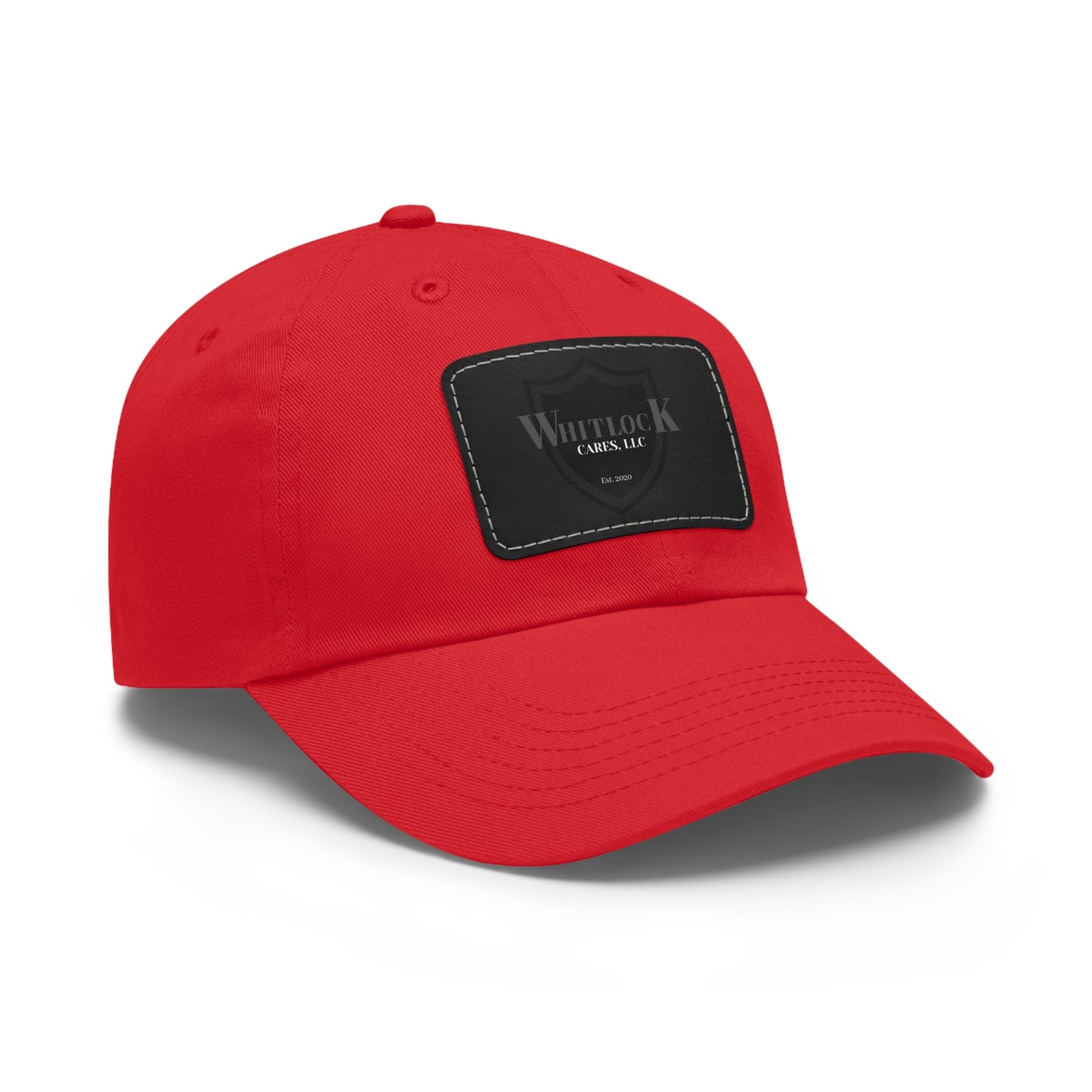 Whitlock Dad Hat with Leather Patch (Rectangle)