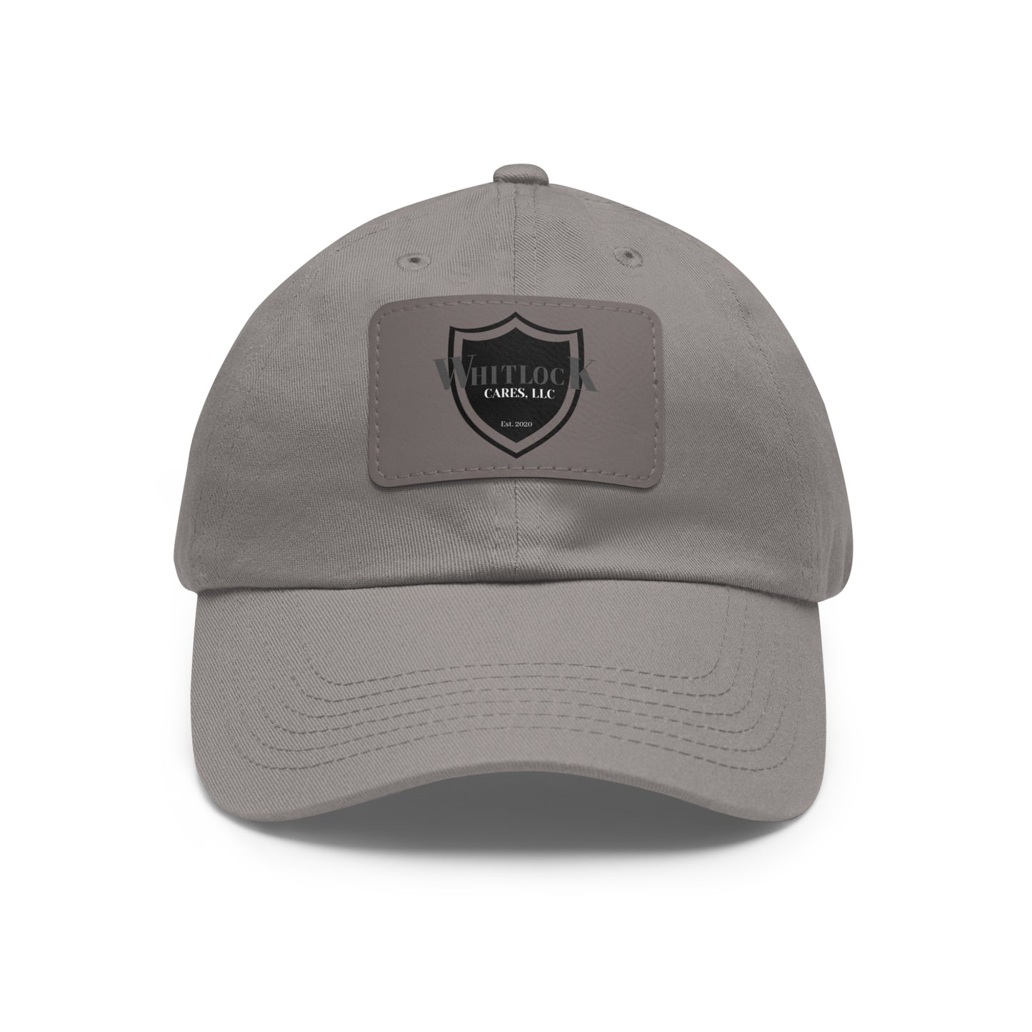 Whitlock Dad Hat with Leather Patch (Rectangle)