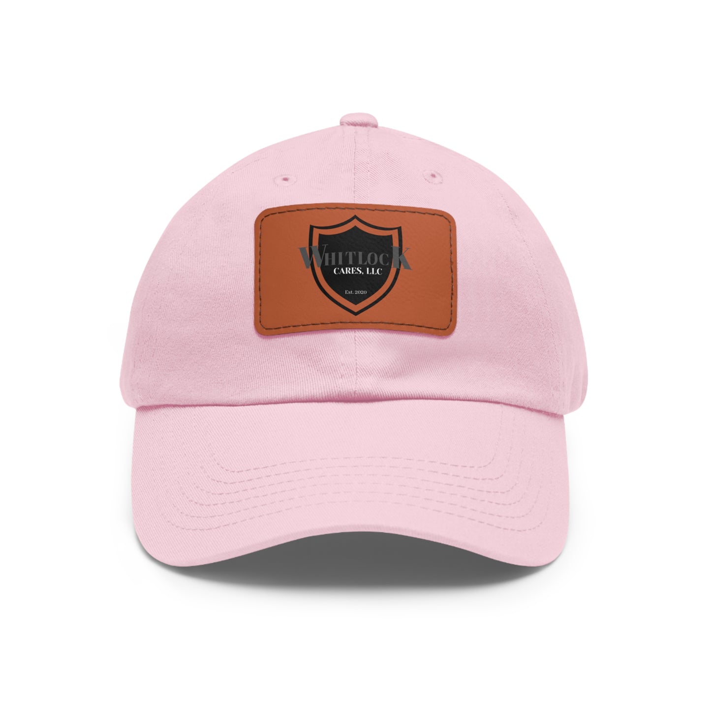 Whitlock Dad Hat with Leather Patch (Rectangle)