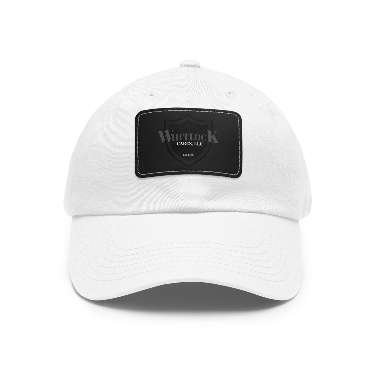 Whitlock Dad Hat with Leather Patch (Rectangle)